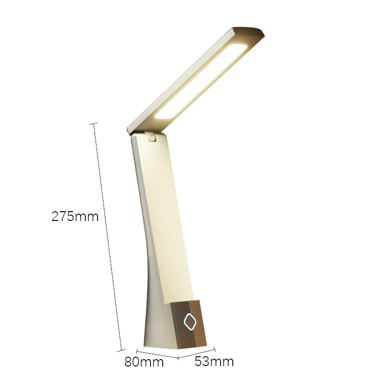 Lampe de chevet grise