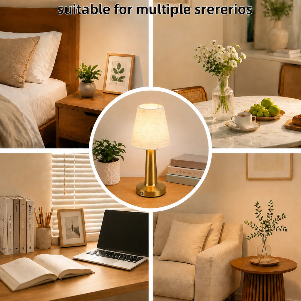 Lampe de chevet taupe