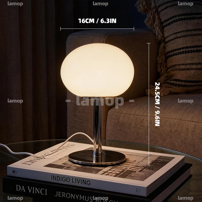 Lampe de chevet jaune