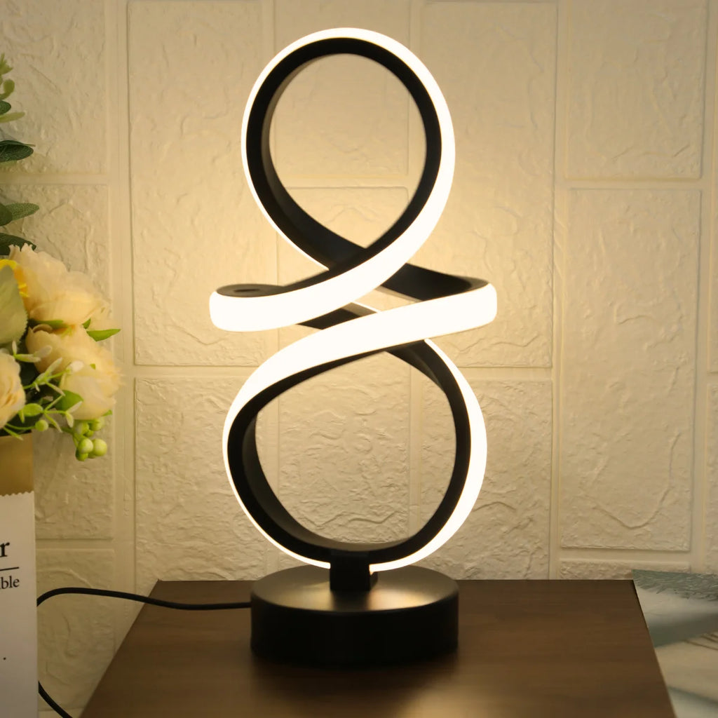 Lampe de chevet blanche