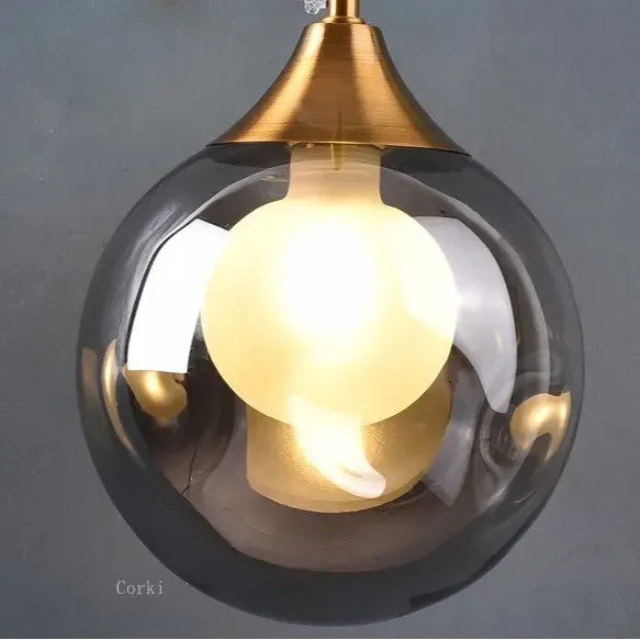 Lampe de chevet or