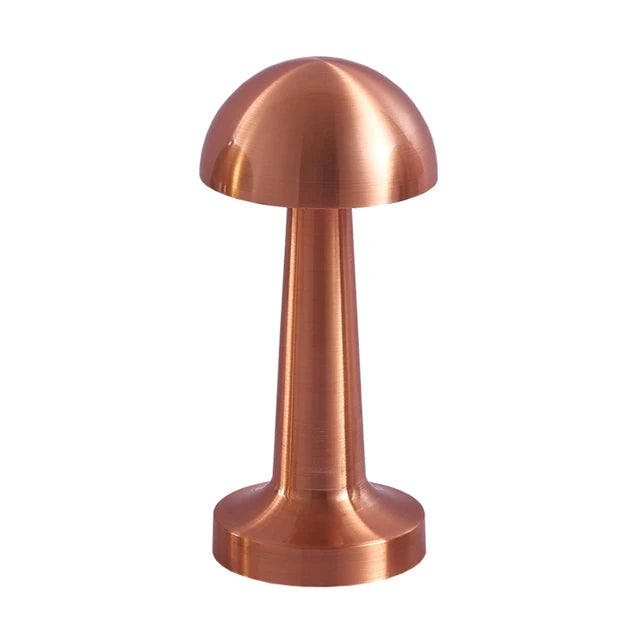 Lampe de chevet argenté