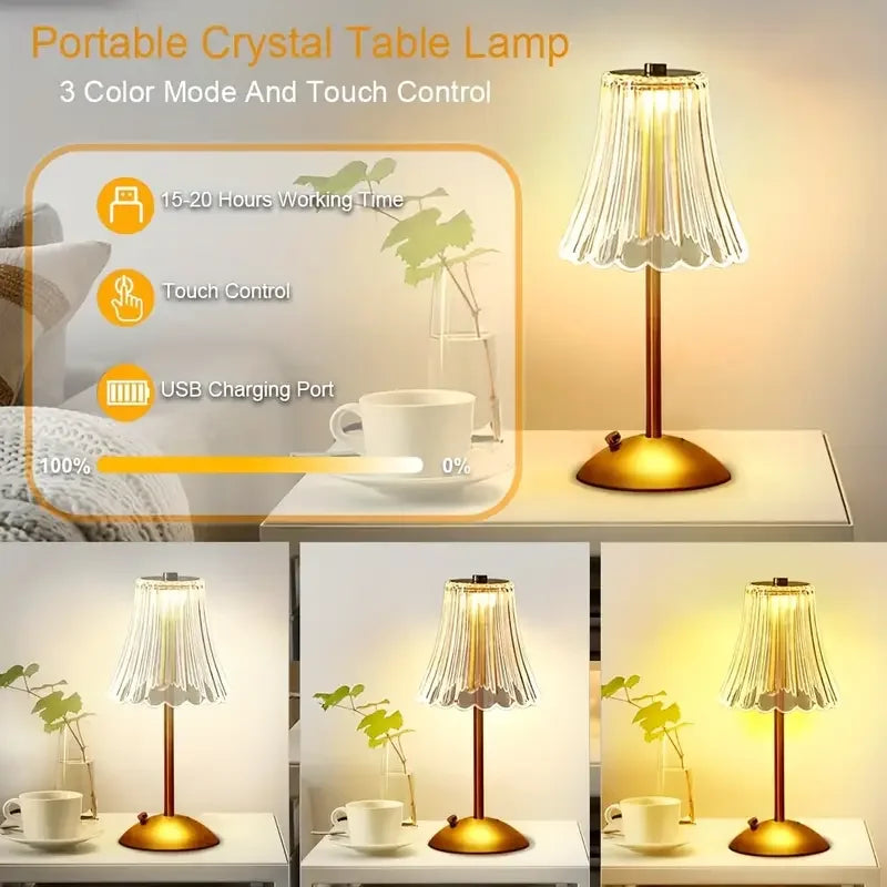 Lampe de chevet style ancien