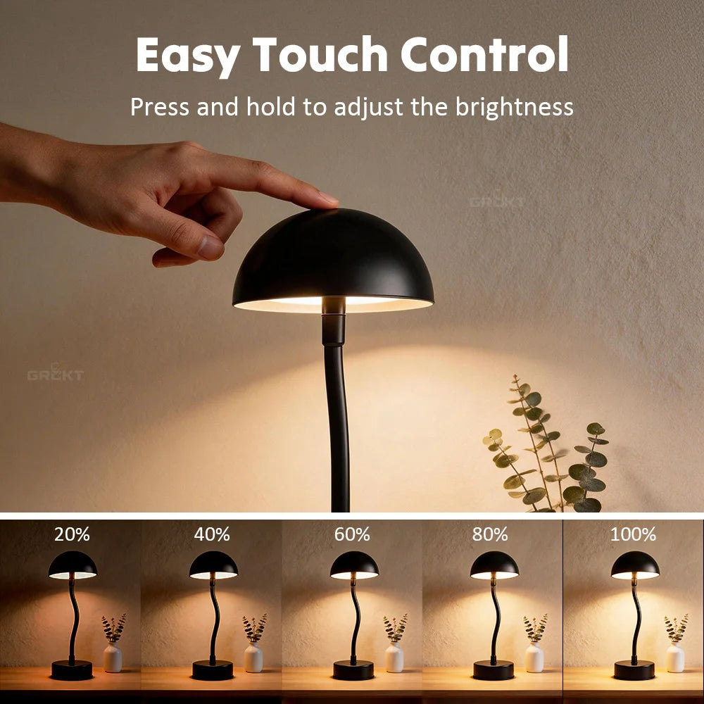 Lampe de chevet flexible
