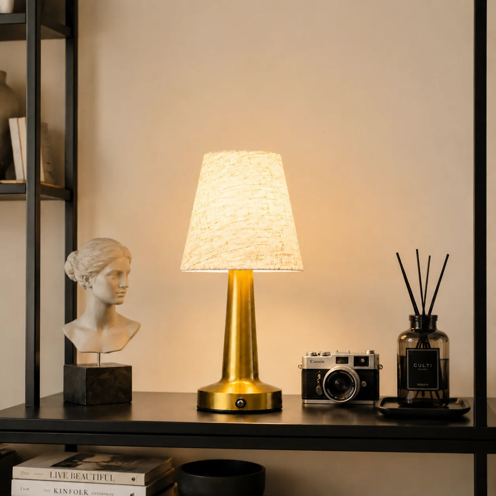 Lampe de chevet taupe