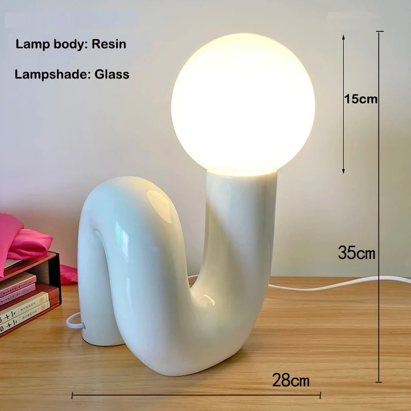Lampe de chevet bordeaux