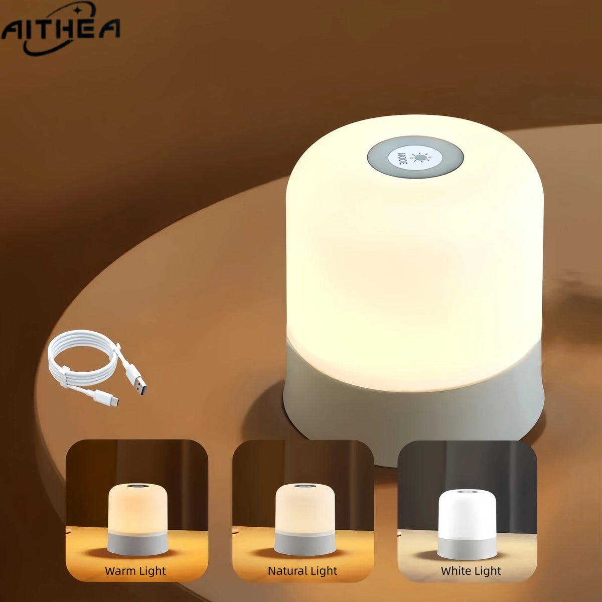 Lampe de chevet touche