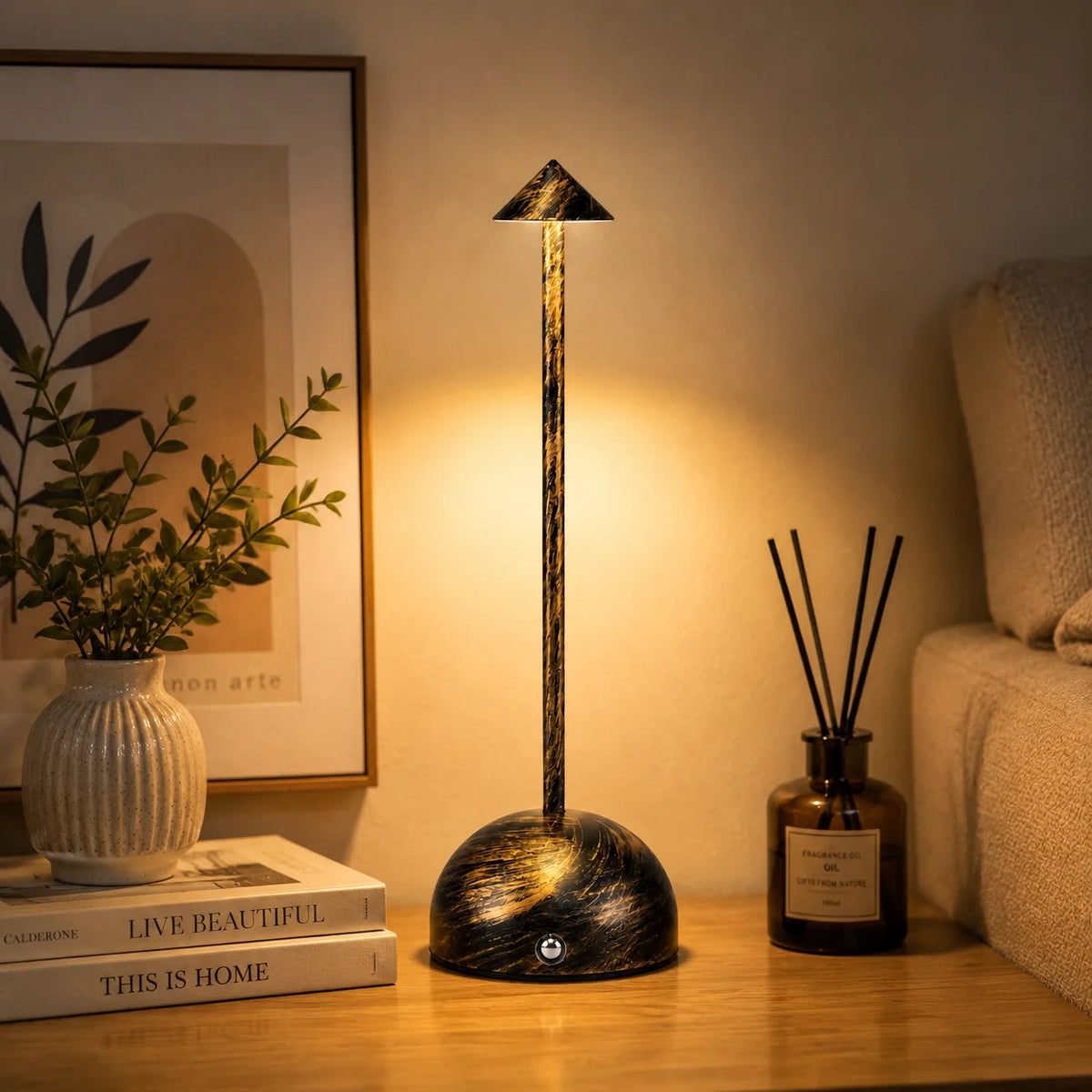 Lampe de chevet led sans fil