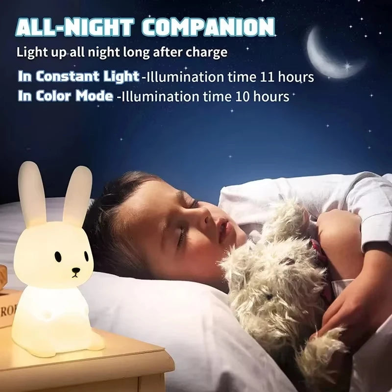 Lampe de chevet lapin