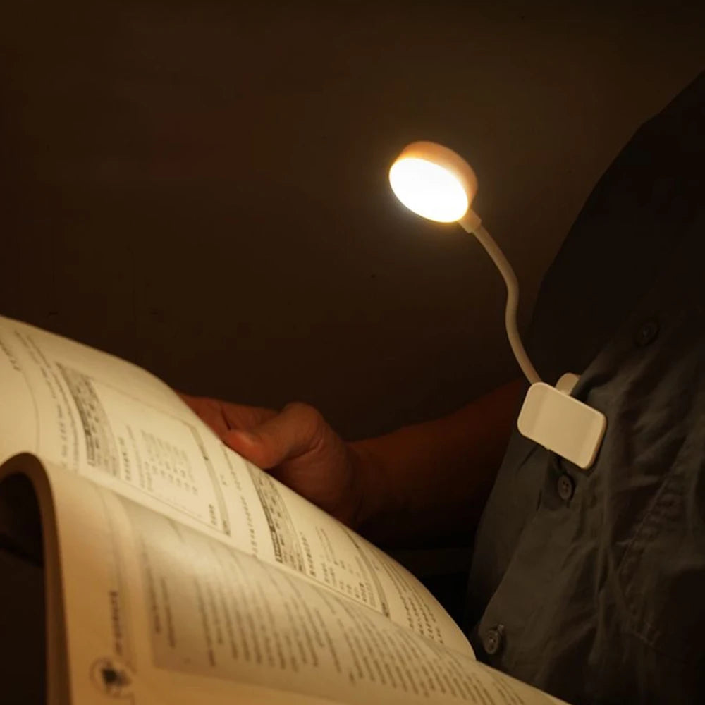 Lampe de chevet clipsable