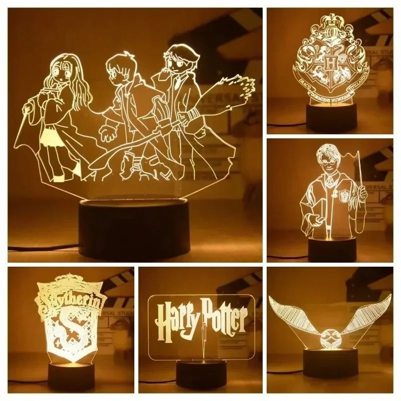 Lampe de chevet harry poter vif d’or