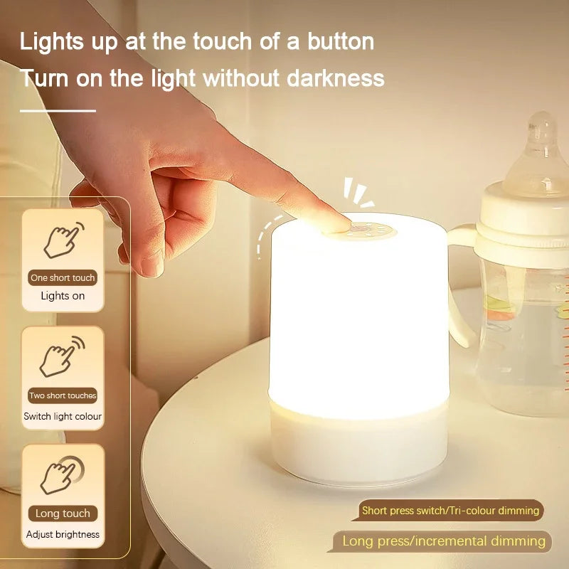 Lampe de chevet galets