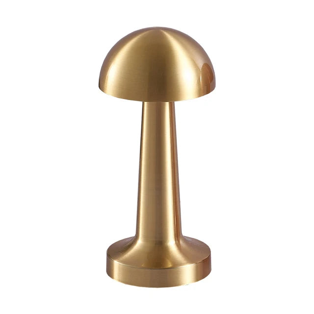 Lampe de chevet argenté
