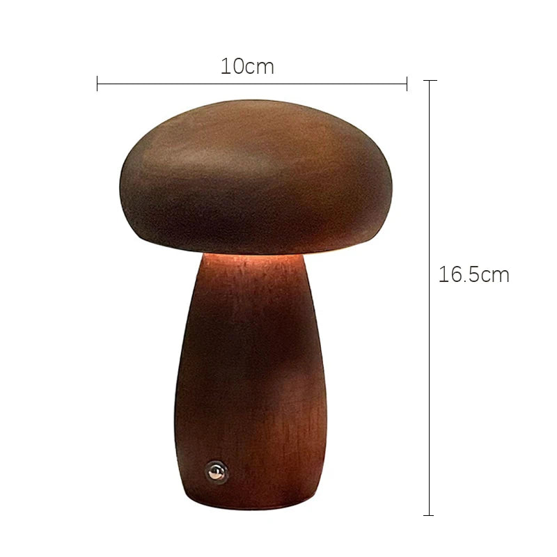 Lampe de chevet bois