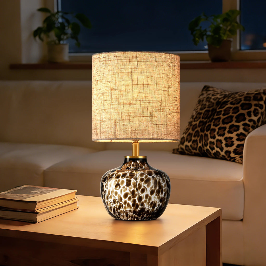 Lampe de chevet léopard