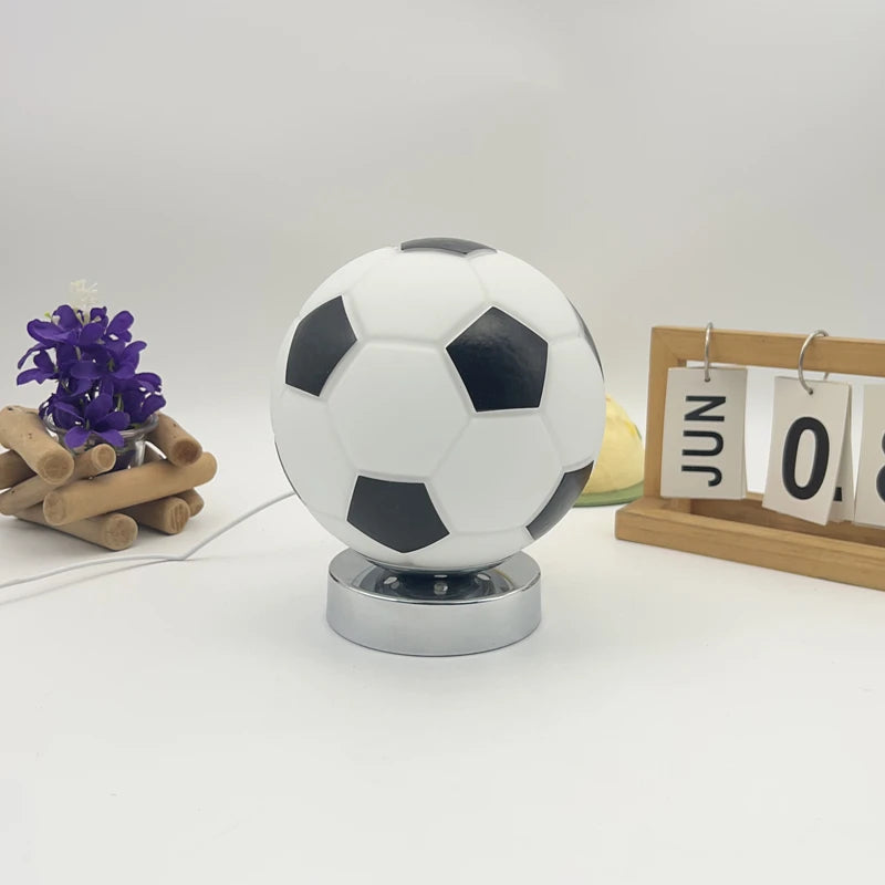 Lampe de chevet foot ball