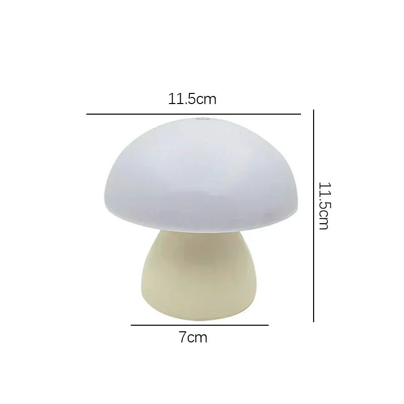 Lampe de chevet champignon