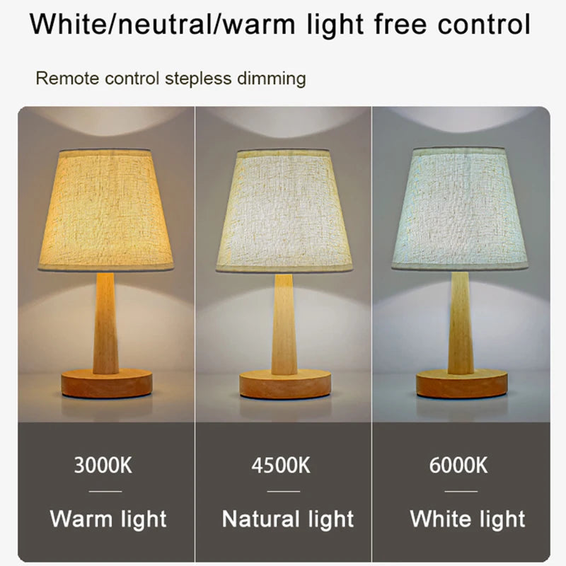 Lampe de chevet japonaise