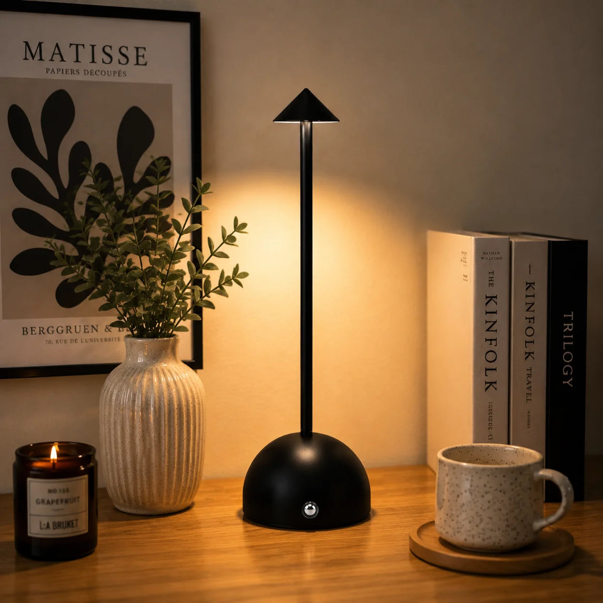 Lampe de chevet led sans fil